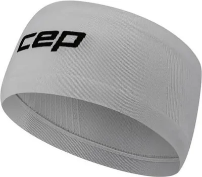 Zdjęcie produktu dla Lekka sportowa opaska na głowę do biegania uni szara Core Run CEP