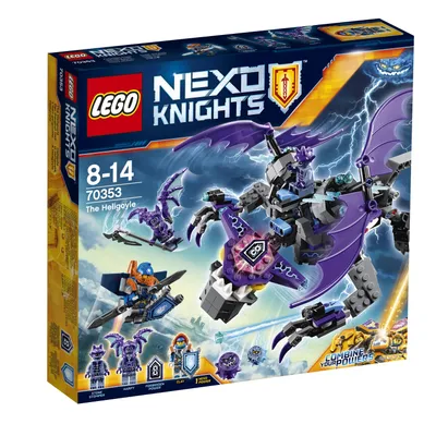 Zdjęcie produktu dla LEGO NEXO KNIGHTS The Heligoyle, Zestaw do budowania, 8 lat(a), 318 szt., 490 g