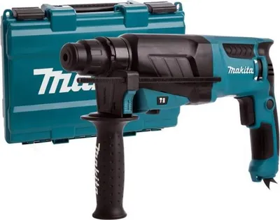 Produktbild von Makita HR2630, SDS Plus, Schwarz, Blau, 1,3 cm, 1200 RPM, 2,4 J, 4600 BPM