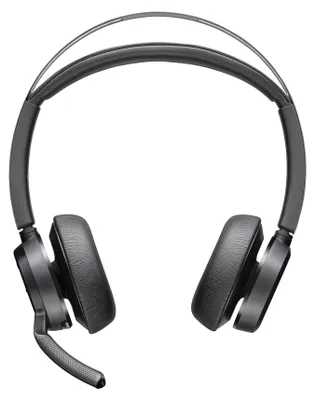 Obrázok produktu pre Hewlett-Packard Poly Voyager Focus 2 Trådløs Kabling Headset Sort