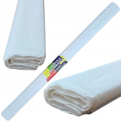 Obrázek produktu pro Penword Kreppový papír bílý 50 x 200 cm