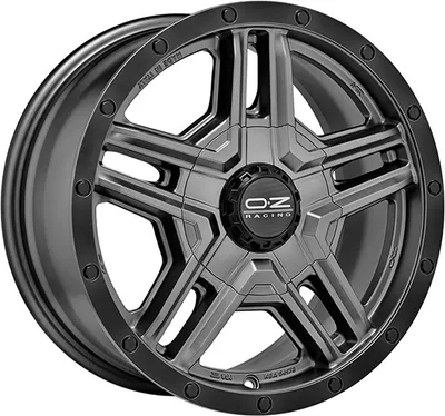 Produktbild von ALUFELGE OZ Racing RALLY ADVENTURE 8x17 5x120 ET 35 MATT GRAPHITE / BLACK LIP