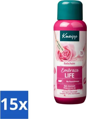 Productafbeelding van Kneipp - Badschuim - Omarm het leven - Anti-aging verzorging - 400 ml - Voordeelverpakking - 15 stuks