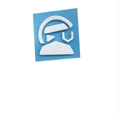 Produktbild von INF Logitech G502 Maus Füße aus Teflon, 2 Stück, Weiß, 3.1x1.3x0.5cm