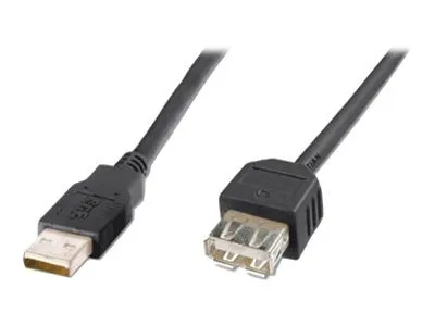 Produktbild von DIGITUS USB 2.0 Verlängerungskabel Typ A 1.8m