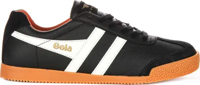 Produktbild von Gola Harrier Leather Black/White/Moody Orange Größe EU 43