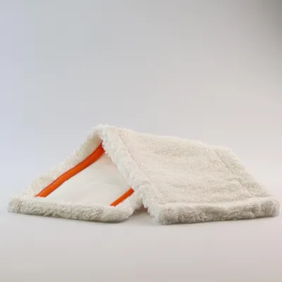 Produktbild von Jemako Bodenfaser weiß 42 cm - zum Nachtrocknen und zum Feuchtwischen von Laminat und geöltem Parkett