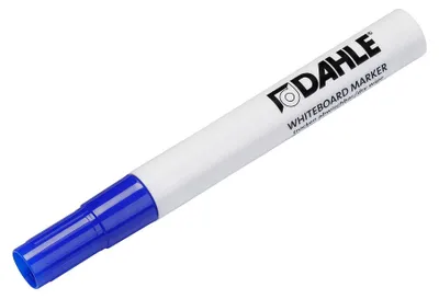 Produktbild von Dahle Whiteboard-Marker 4 Stück, rund 2mm, blau