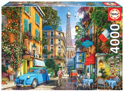 Produktbild von Educa - Paris Altstadt 4000 Teile Puzzle