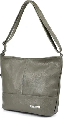 Produktbild von Große Nubukledertasche mit zwei Fächern, Politur