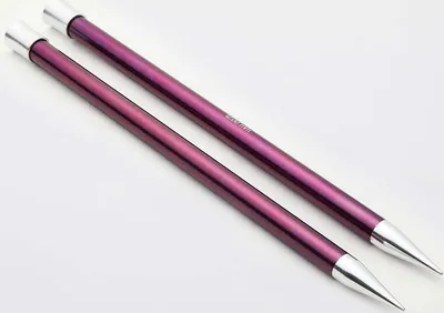 Produktbild von Jackenstricknadeln ZING 12,00 mm 35 cm purpur 1 Paar