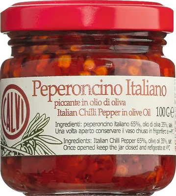 Produktbild von Calvi Peperoncino Italiano - Pikante Chilis in Olivenöl