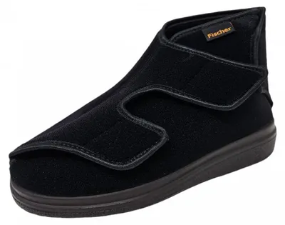 Produktbild von Fischer Markenschuhe Hausschuh Schwarz