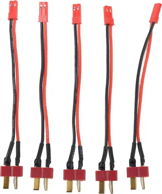 Obrázok produktu pre 5ks RC ESC Konverzný predlžovací kábel 10A 20A 30A JST na konektor samec adaptérový kábel na opravu