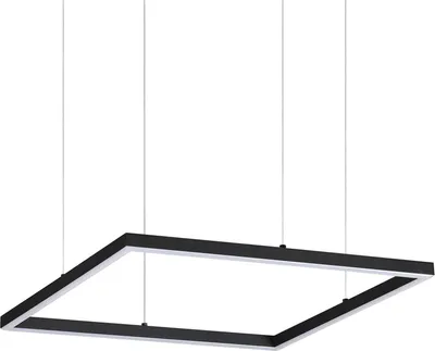 Produktbild von Moderne Hängeampel Aluminium-Kunststoff Schwarz Led 33W 3000K
