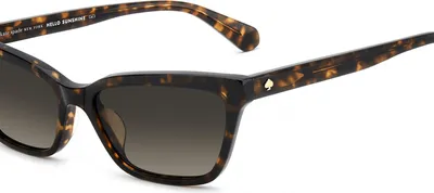Produktbild von Kate Spade KS A 2/S HAVANA/BROWN SHADED 55/16/140 Damenbrillen Sonnenbrillen
