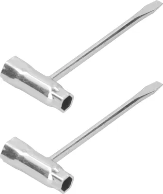 Image de 2Pcs TShape Wrench Chainsaw Combo Socket Spanner Garden Tool Accessories 13 x 19mm