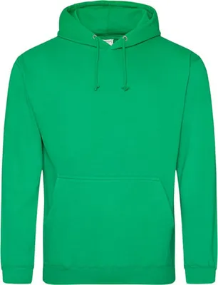Produktbild von Just Hoods JH001 | College Hoodie / Kaputzenpulli in vielen Farben - Farbe: Kelly Green - Größe: M