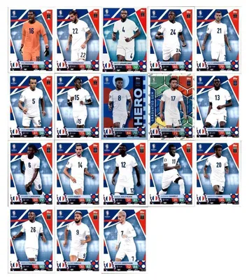 Immagine prodotto di Match Attax UEFA EURO 2024 Germania - Pacchetto squadra - Francia