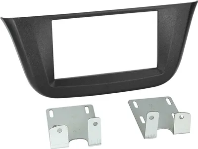 Produktbild von ACV 2-DIN Radioblende Iveco Daily 2014-2024 schwarz