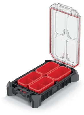 Obrázek produktu pro Organizér na nářadí MSX 25 dolní KMX40258B Třídicí box Kistenberg Box na drobné díly Skladování drobných dílů Box na drobné díly