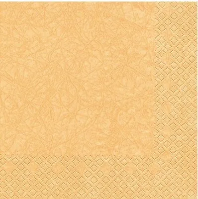 Produktbild von 20 kleine Cocktailservietten Modern Colours champagne - champagner 25x25cm