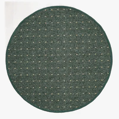 Image de 200 x 200 (diamètre) cercle Tapis rond Udinese vert