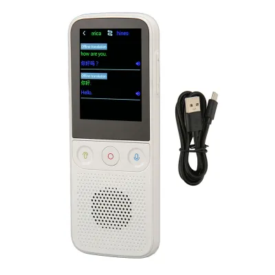 Image de Traducteur de langue, traducteur de langue, traducteur intelligent, traducteur vocal intelligent, traducteur vocal portable, traducteur de langue WiFi