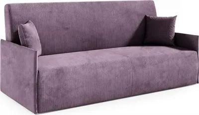 Zdjęcie produktu dla LIKMA Rozkładana Wersalka Olita Fioletowa 197x93x85 cm z Funkcją Spania, Pojemnikiem na Pościel, Poduszkami Sofa w Tkaninie Anafi 21
