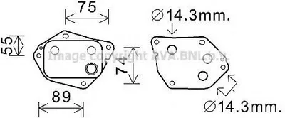 Produktbild von PRASCO HY3288 Ölkühler Motoröl für HYUNDAI Tucson (TL, TLE) für KIA SPORTAGE (SL)