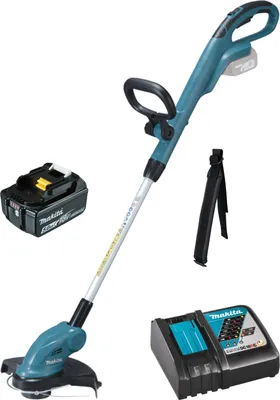 Zdjęcie produktu dla Makita DUR181RT Akumulatorowa podkaszarka do trawy 18 V / 1x akumulator 5,0 Ah + ładowarka