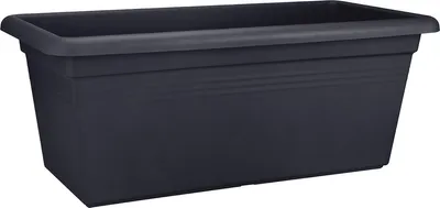 Obrázok produktu pre elho green basics garden xxl 80cm, Kvetináč, Voľne stojace, Polypropylén (PP), Čierna, Obdĺžnik, Vonkajší