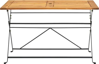 Immagine prodotto di Tavolo da Giardino Pieghevole 120x70x74cm in Massello di Acacia