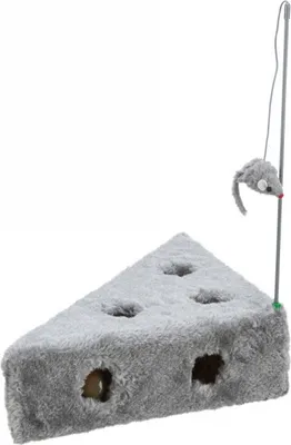 Produktbild von Trixie Cats Cheese z wędką do zabawy + piłeczki