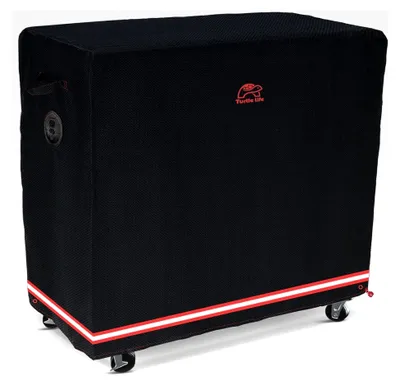 Produktbild von Wasserdichte Grillabdeckung für 3-4 Brenner Gasgrills, Schwarz 120x60x100cm