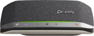 Productafbeelding van Poly Sync 20+ - Slimme handsfree-headset - Bluetooth - draadloos en met kabel - USB-C - Zwart, zilver