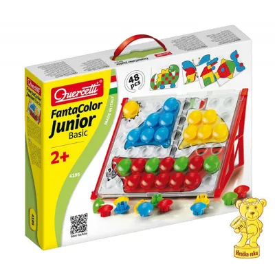 Obrázek produktu pro Quercetti Fantacolor Junior Basic, 3 rok/roky, Vícebarevný