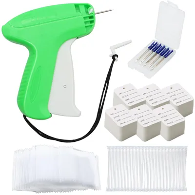 Produktbild von VEGCOO Etikettiergerät für Kleidung, Etikettiermaschine Preis + 3000 Paddelfäden