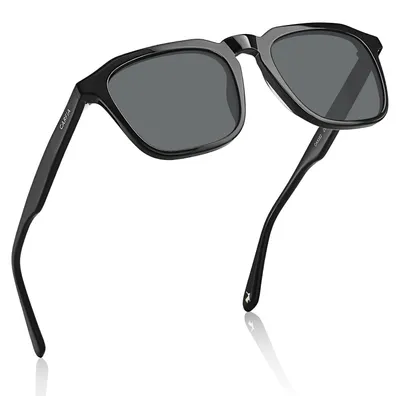 Produktbild von Retro Polarisierte Sonnenbrille für Männer, 100% UV-Schutz