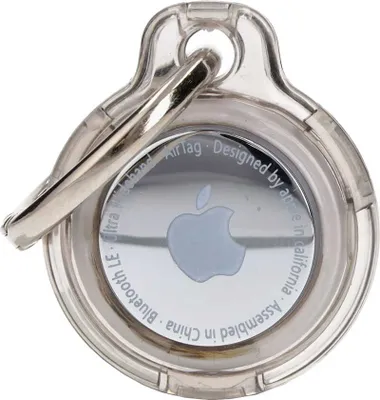 Produktbild von Bizon Case Locator Schlüsselanhänger Apple AirTag klar-schwarz