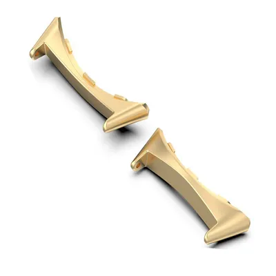 Produktbild von Für Google Pixel Watch 3 45mm 1 Paar Watch Band Verbindungsstück Adapter Gold