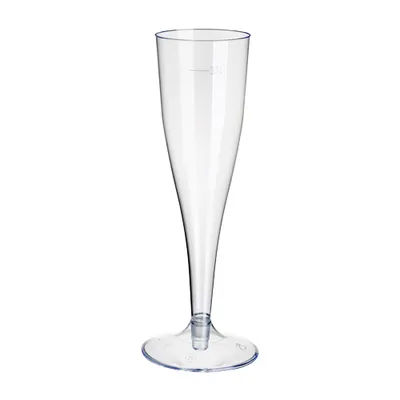 Produktbild von 10 sklenic na šumivé víno na stopce, PS 0,1 l Ø 4,8 cm - 19,9 cm křišťálově čiré, jednodílné
