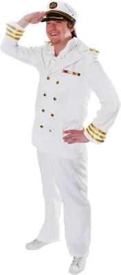 Produktbild von Mottoland Faschingskostüm Kapitäns-Jacke, Größe 56, Farbe original