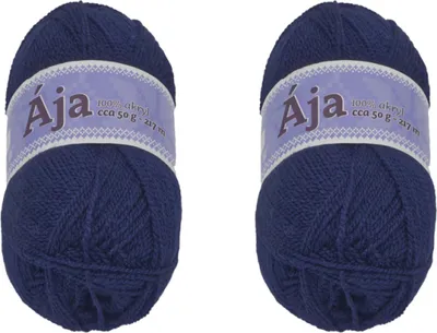 Obrázek produktu pro SET 2ks - Příze ÁJA - 50g / 217 m - Modrá