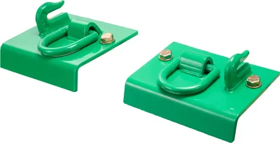 Zdjęcie produktu dla Hak łyżki ciągnika VEVOR 7,93 mm z pierścieniem mocującym, stal 70 mm, zestaw 2 sztuk, kompatybilny z łyżkami ciągników, kamperów, UTV, maksymalna wytrzymałość na zerwanie 5443,1 kg