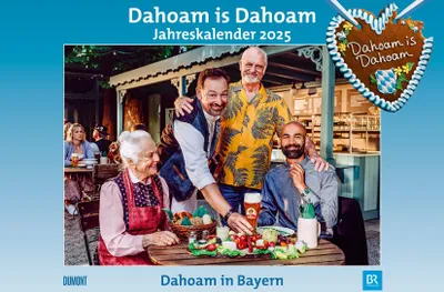 Produktbild von Dahoam is Dahoam 2025 - Broschürenkalender - Wandkalender - mit Jahresplaner - Format 42 x 29 cm