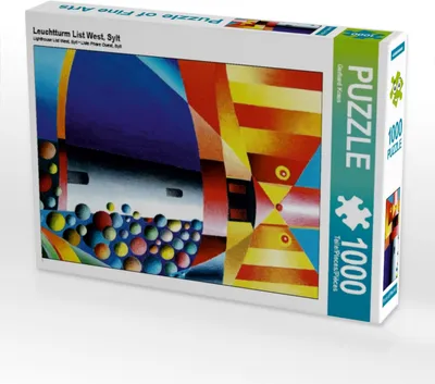 Produktbild von Calvendo Leuchtturm List West, Sylt 1000 Teile Puzzle hoch 480x640mm, Kraus Gerhard; 7277191