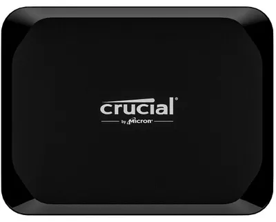 Produktbild von Crucial X9, 2 TB, USB Typ-C, 3.2 Gen 2 (3.1 Gen 2), 1050 MB/s, 10 Gbit/s, Schwarz