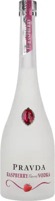 Produktbild von Pravda RASPBERRY Flavored Vodka 37,5% Vol. 0,7l