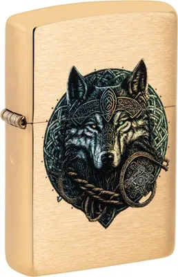 Produktbild von ZIPPO WOLF WARRIOR DESIGN 60007003 Feuerzeug